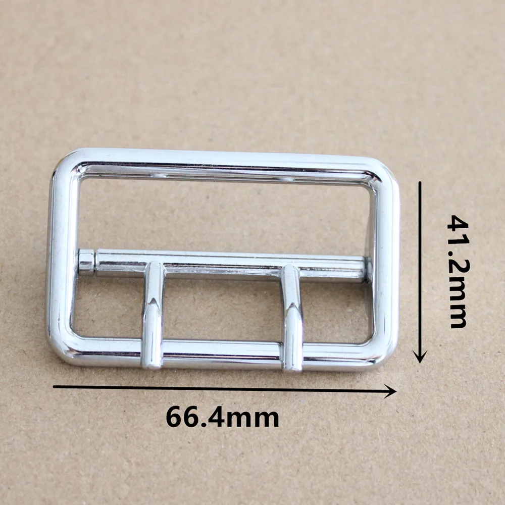 2020 Hot Sale Rectangle Resin Horn Material Metal Double Pin Belt Buckle for Clothes