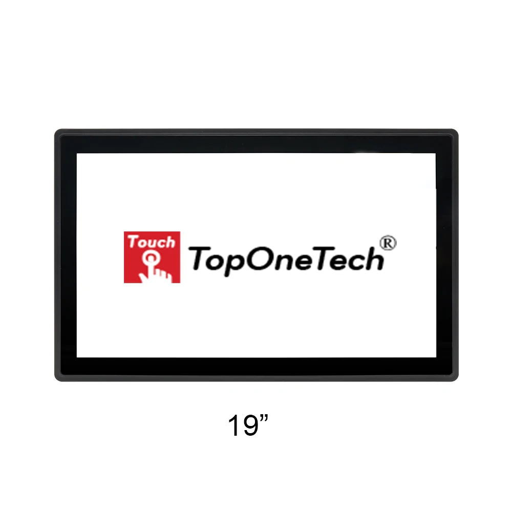 TOPONETECH 19 inch Electronic display board e-ink e paper touch screen monitor