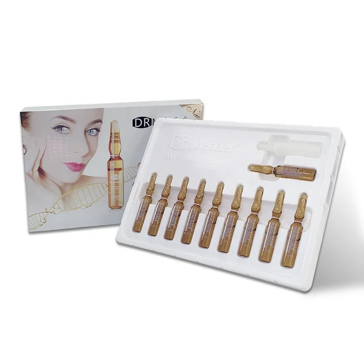 2ml 10pcs/set Day Face Serum Lifting Skin Night Anti Aging Mesotherapy Ampoules Essential Oil