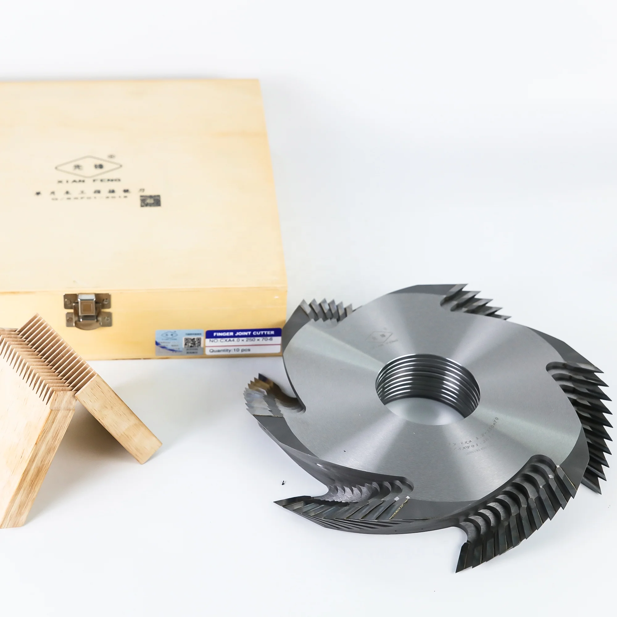 160mm 180mm 210mm Woodworking Machinery Parts tungsten carbide tip finger joint cutting blade for tenoning machine