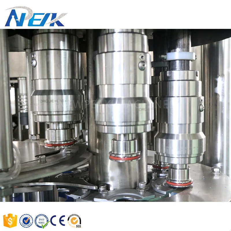 Manufacturer customized automatic 3-in-1 bottled pure water filling production line