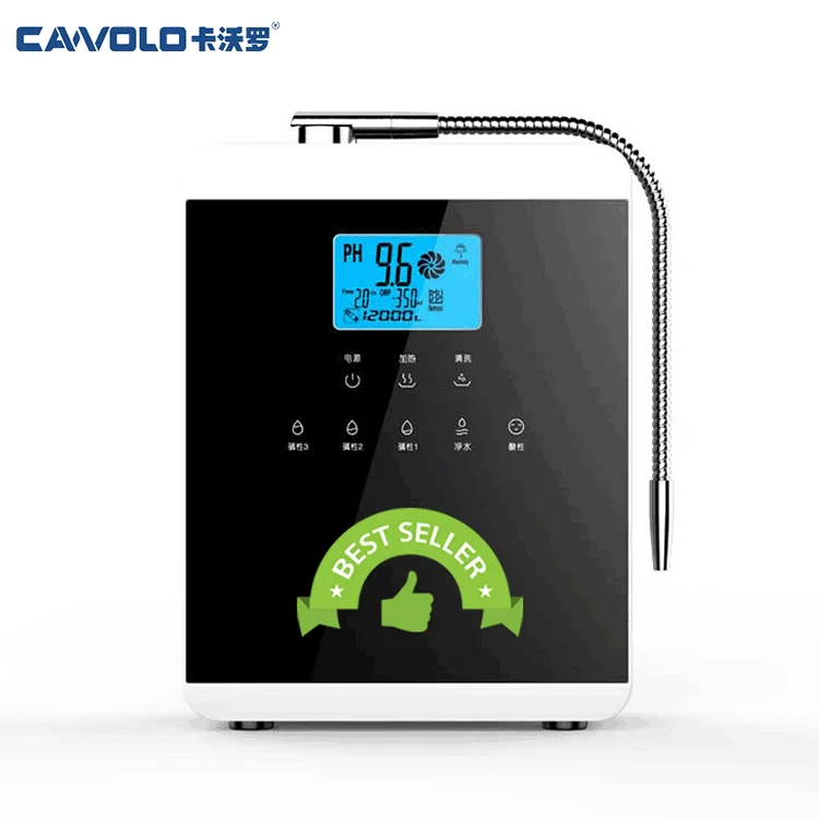 Low Moq kagen Water Machine Platinum Coating Alkaline Water Machine Japan 7 Plate