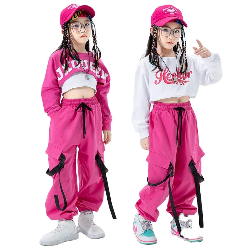New arrivals 2022 amazon hip hop dance wear hip hop dance costumes womens crop top for girls
