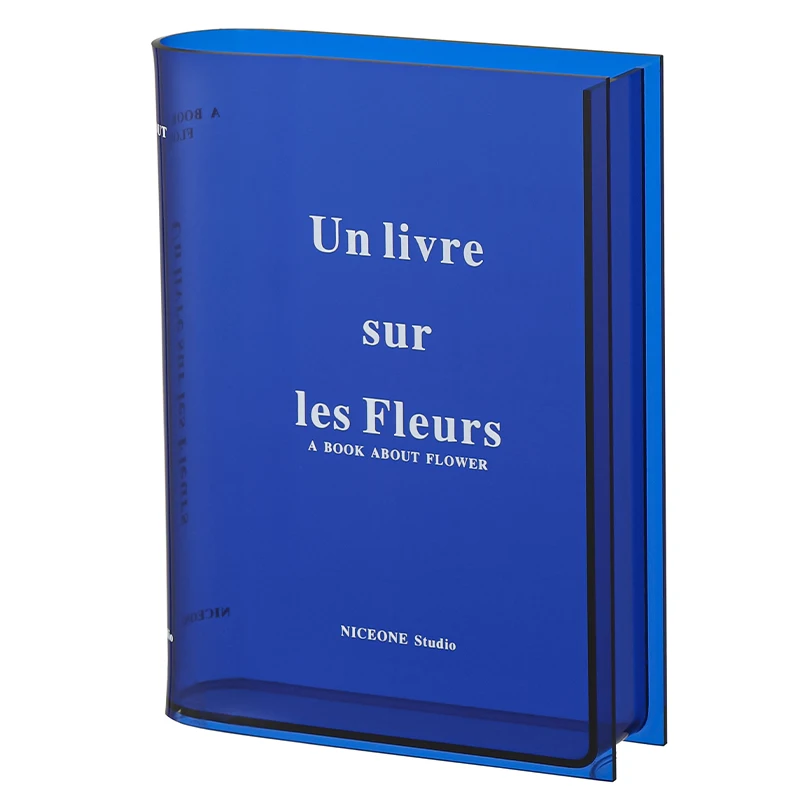 Прямые продажи от производителя Водонепроницаемая U-образная акриловая ваза украшение для дома гостиной книги настольные