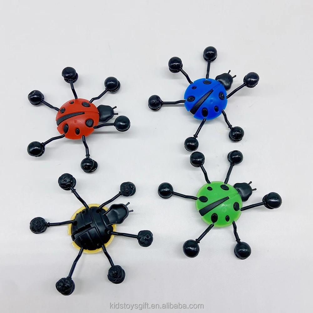 Wholesale Educational Plastic Sticky Wall Climbers Stretchy Bug Toys Window Crawler Toys Creative Fidget Toys Kids Parties Favor
