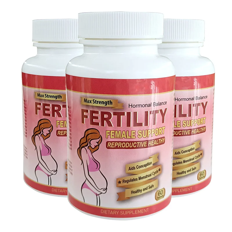 Oem Factory Private Label Oem Female Fertility Tablets Natural Organic Herbal Capsules Detox Fertility Pills For Women