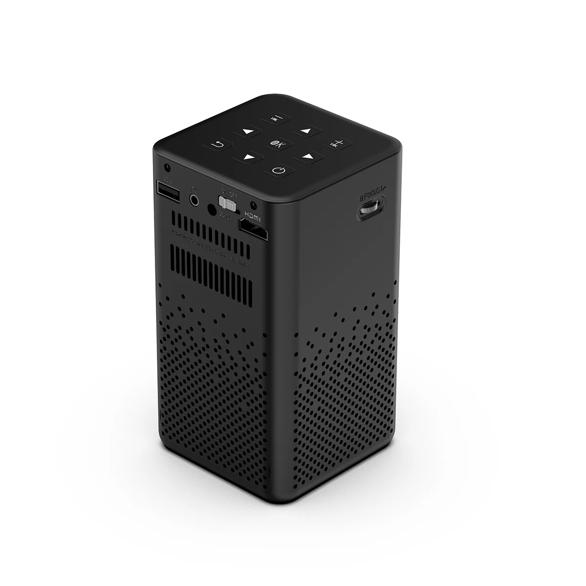 Мини-проектор DLP 1080p Smart Android 9 0 Wifi четырехъядерный мобильный телефон проектор для домашнего