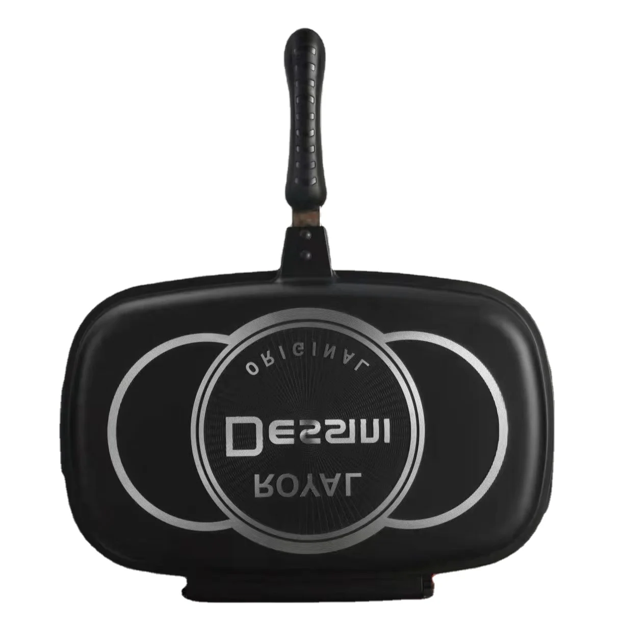 4 отверстия яйцо антипригарная набивная Крышка для блинчиков металлический логотип интерьерная ручка плиты особенность квадратного оригинального типа вок форма нагревательный газ