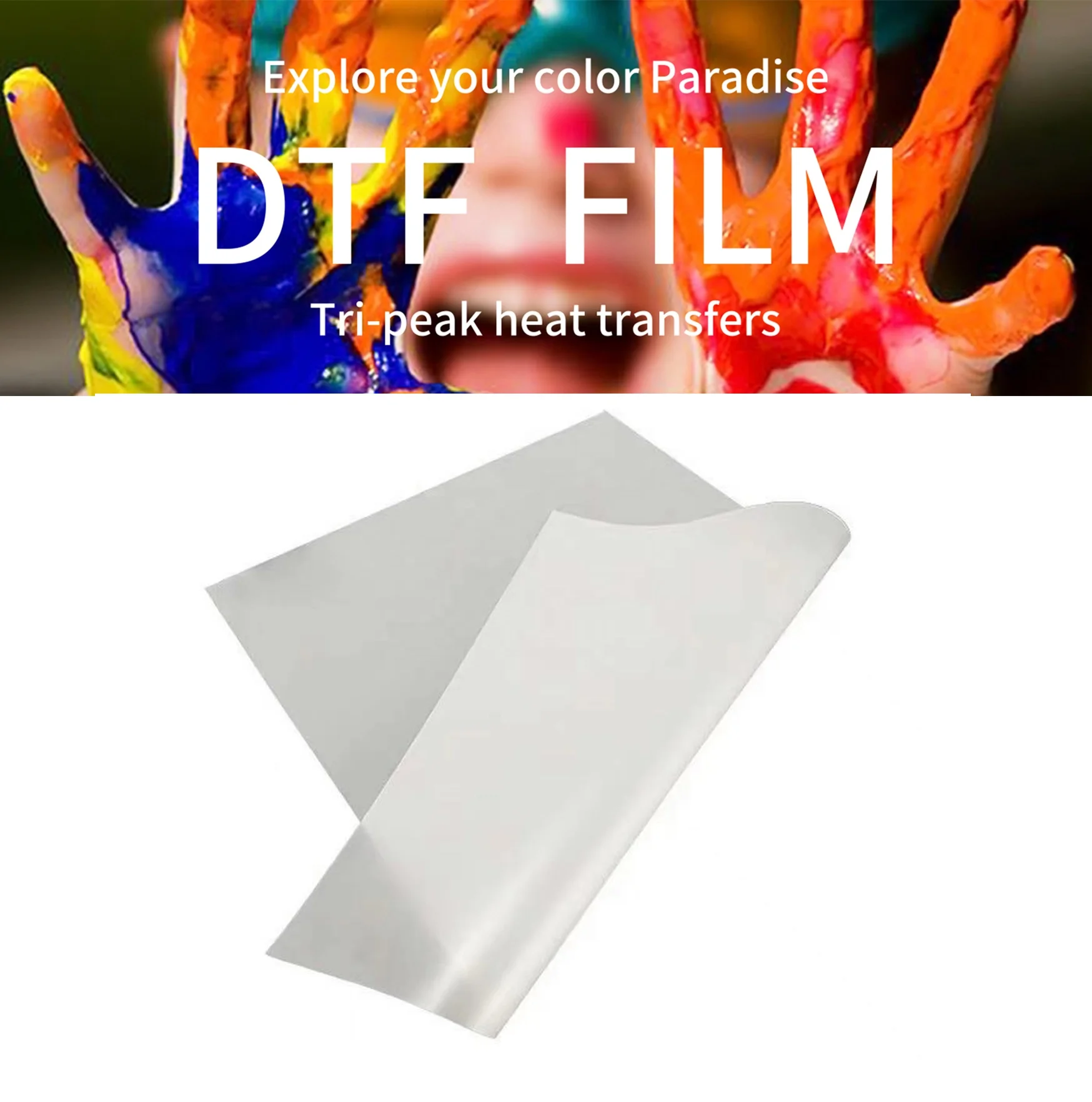 Tri-пик DTF 60cmfilm 24 дюймов пленка для EpsonI3200-A1/4720 печатающая головка A3 мини 300» бетонный завод принтера в 43 см ухода за ребенком мам 30 33