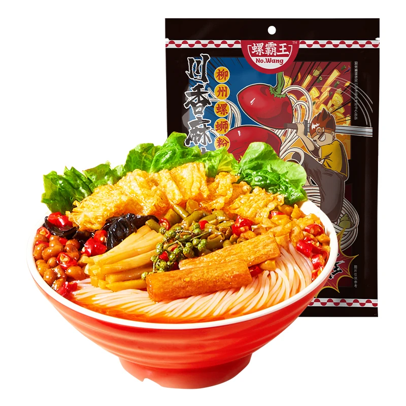 Spicy Flavor Cooking Spicy snail powder Wholesale food Luobawang 315g Guangxi screw powder hot and sour powder instant noodles r