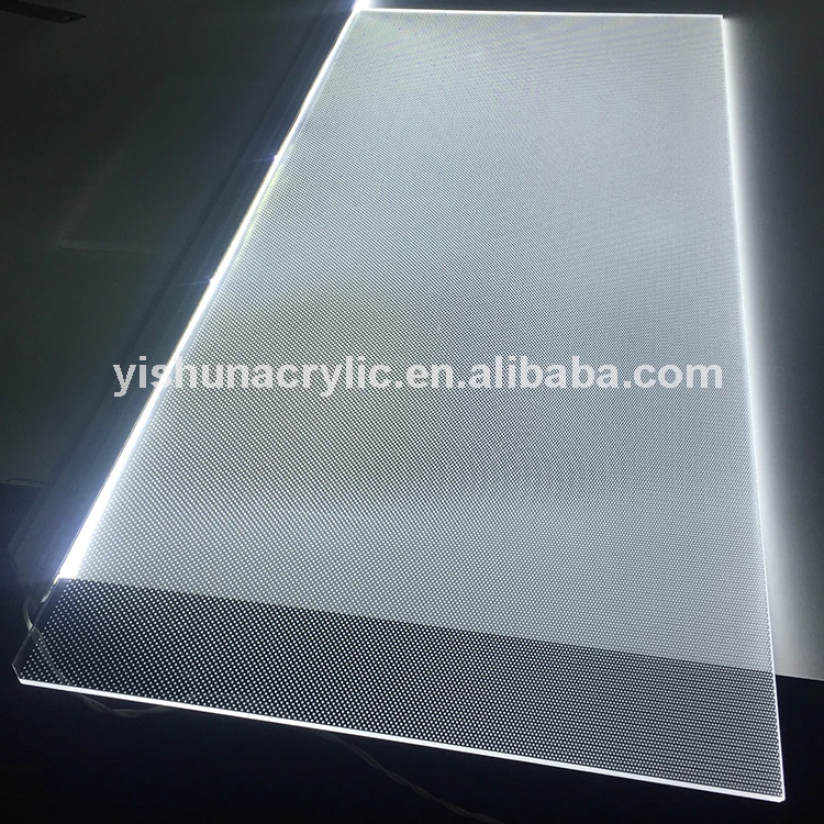 high quality 2mm 3mm 4mm 5mm 6mm 8mm pmma acrylic led  light guide panel  lgp