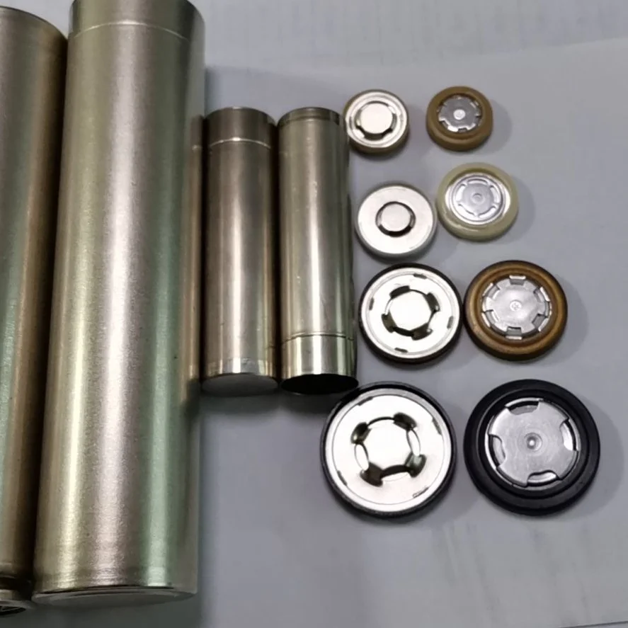 ss316/304 18650/26650/21700/32650/4680 cylinder cell case for li-ion battery