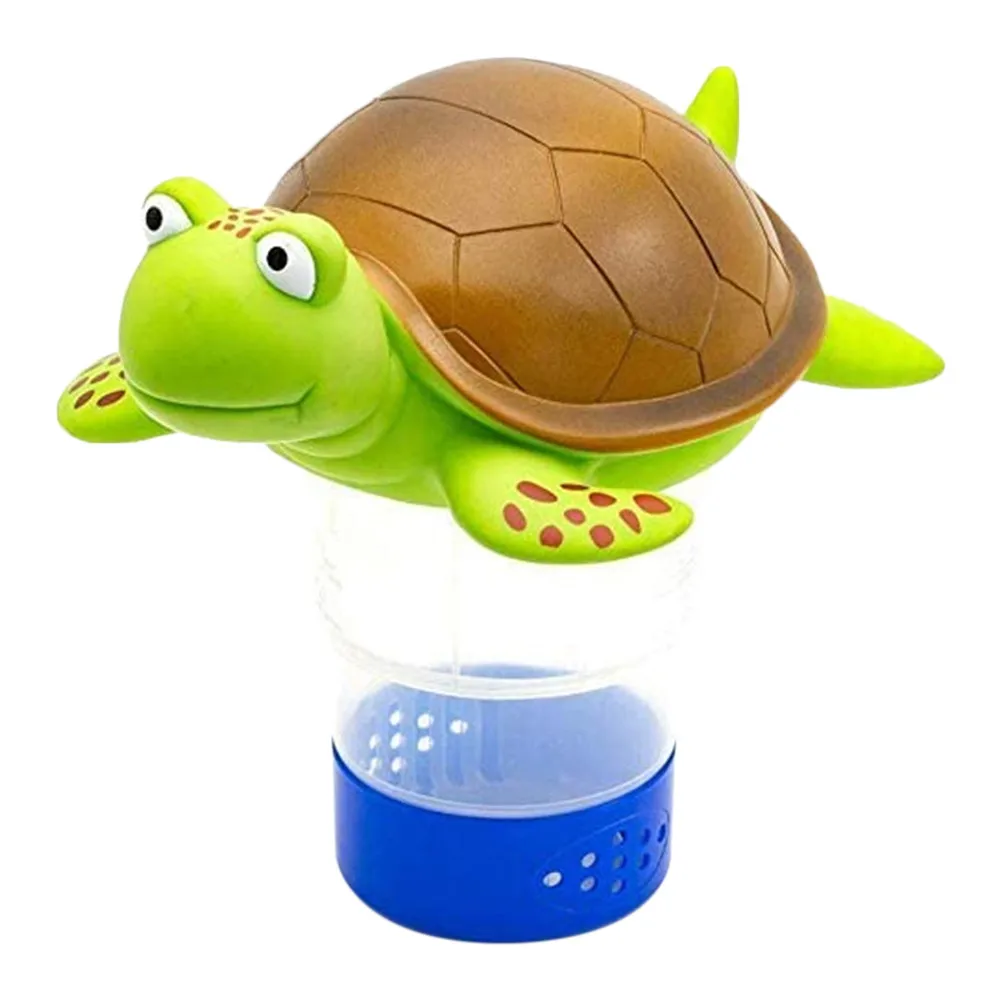 
Pool Chlorine Floater Swimming Pool Chlorinator Animal Pool Chlorine Dispenser Suitable for 3inch Tablet 