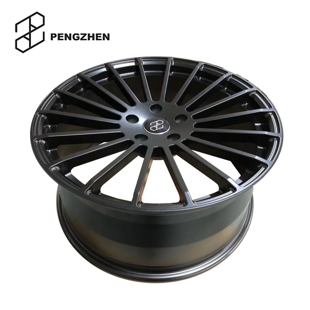Pengzhen 19x9 5 20x10 5x120 5X112 многоспицевый матовый черный Автомобильный моноблок серебряные диски для BMW