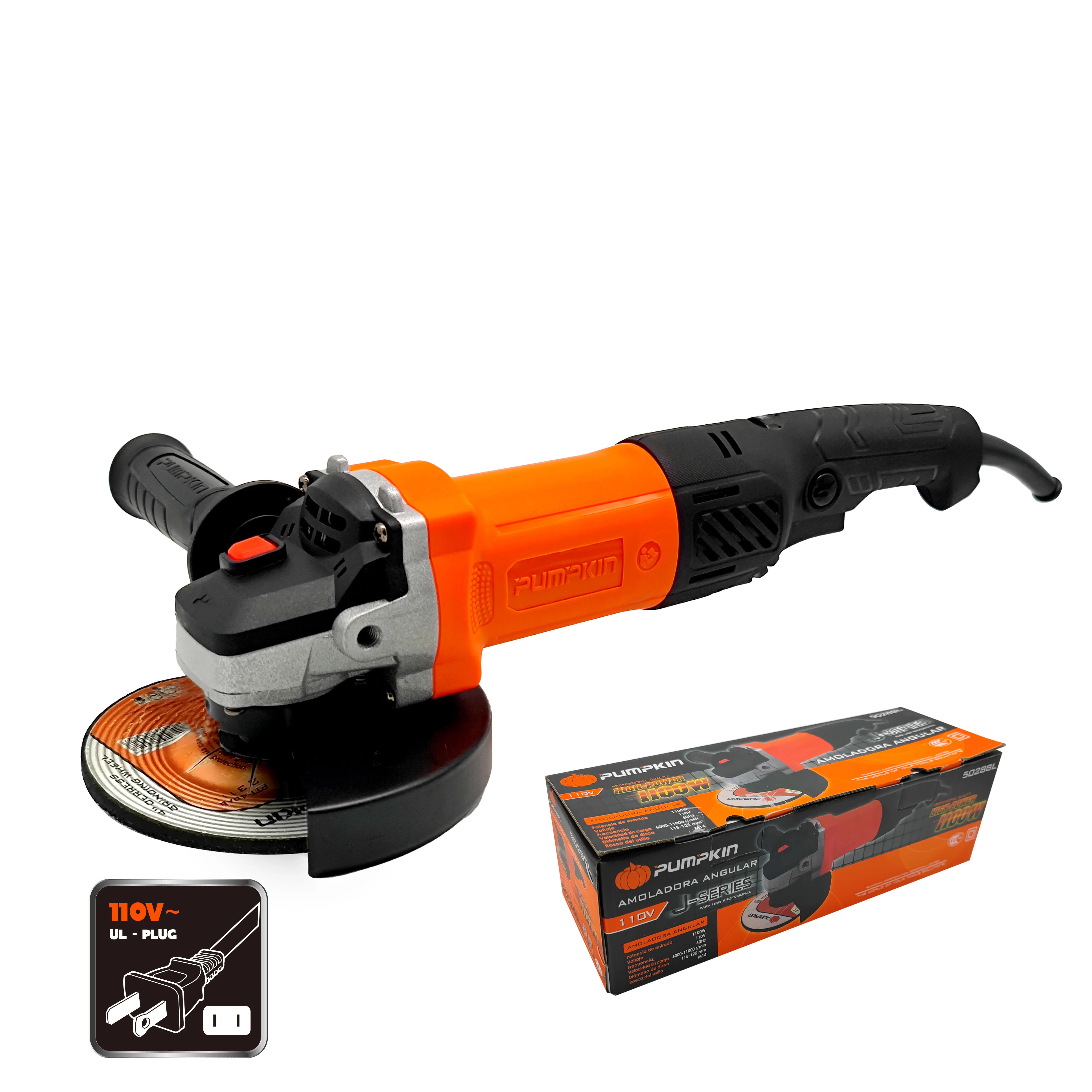 PUMPKIN TOOLS 110V 1100W ANGLE GRINDER 125mm MTC50288L