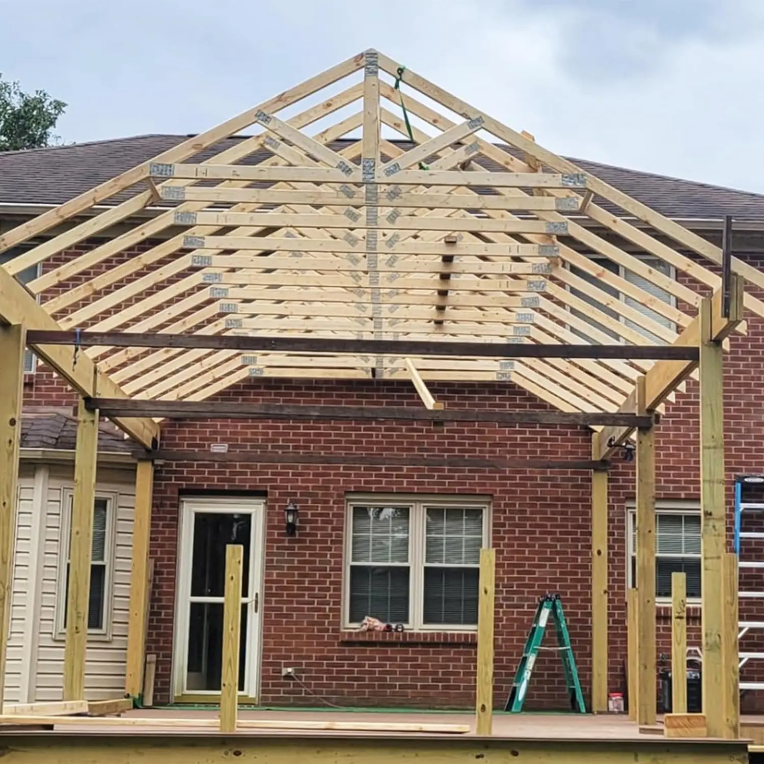 TimberJointing Roof Rafter Trusses Galvanized Gang Wood Truss Nail Plates for Connector