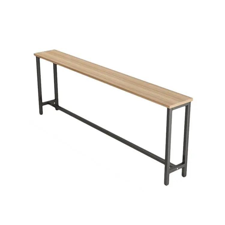 
Modern hallway table living room long table console table shelf 