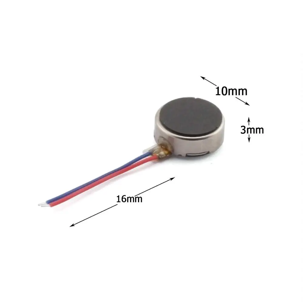 mini 3V dc button type haptic vibration motor for mobile phone