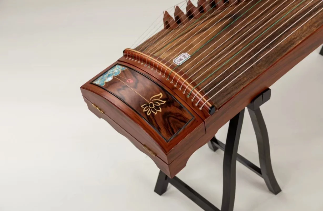 Традиционный 21-струнный китайский музыкальный инструмент Guzheng Zither выкопанный вручную для записи бренд Ctnc