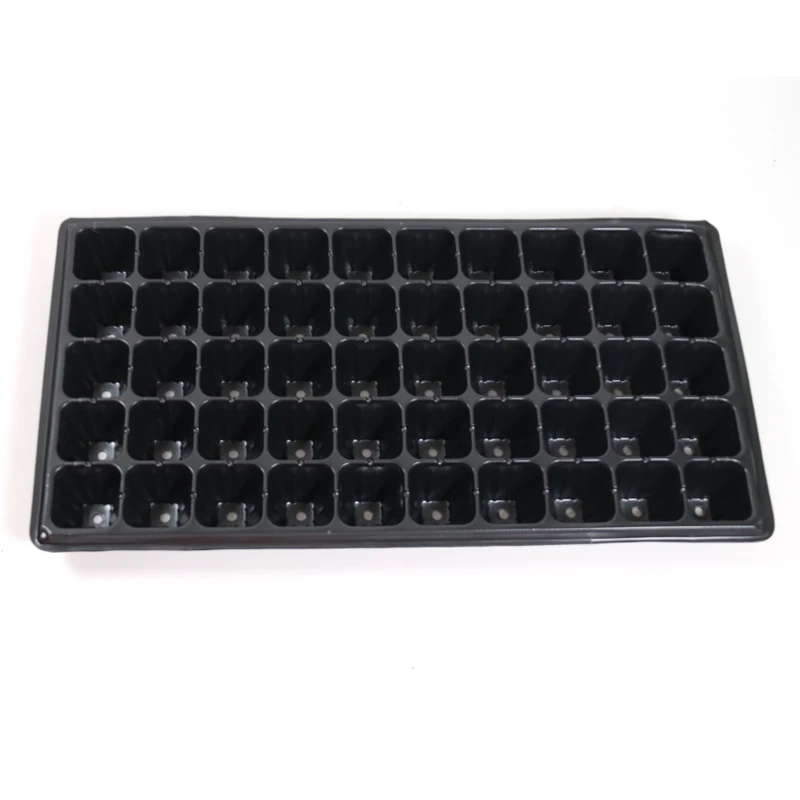 50 72 98 105 128 Cells PET Plastic Rice Seed Starter Seedling Germination Trays