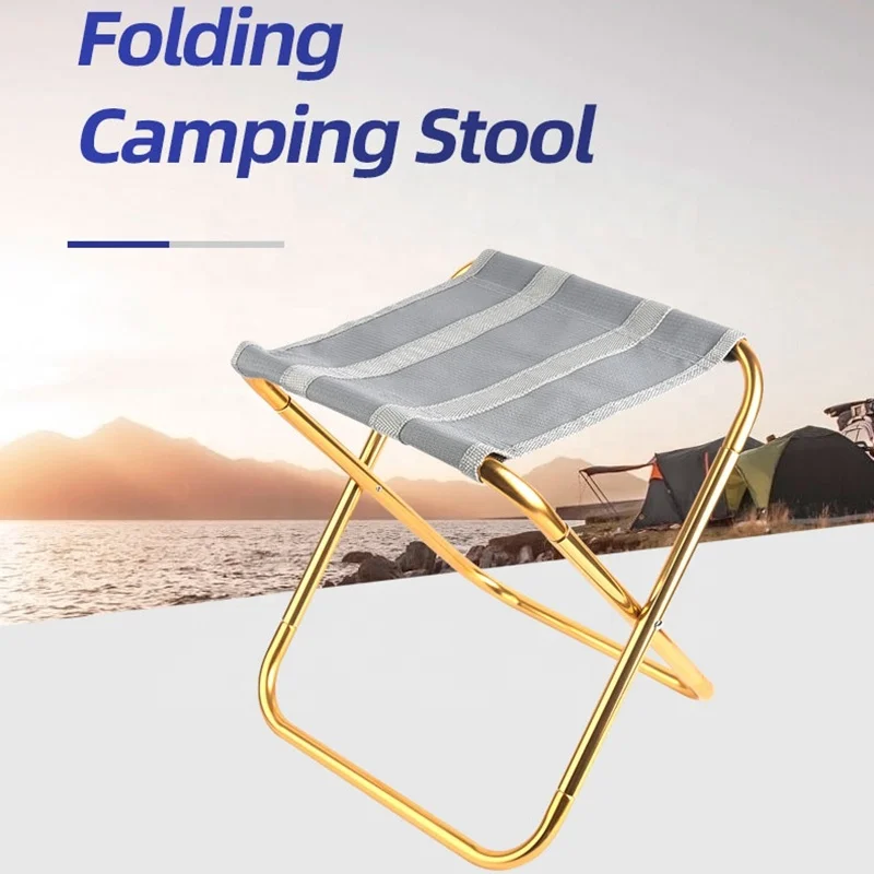 AIOIAI Beach Chair Fishing Chair Camping Chair Lightweight Folding Seat