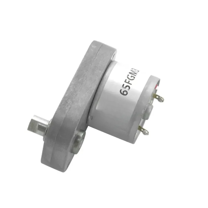 Factory supply 24v 6v 12V DC Flat Gear Motor High Torque Low Rpm dc Electric Slow Speed Motor For Robot Toy Household Appliances