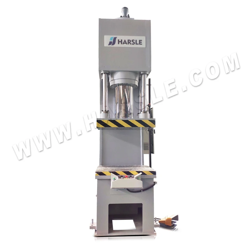 HARSLE Y41 Series 100 Ton 160 Ton Hydraulic Press Cheap Single Column Hydraulic Press