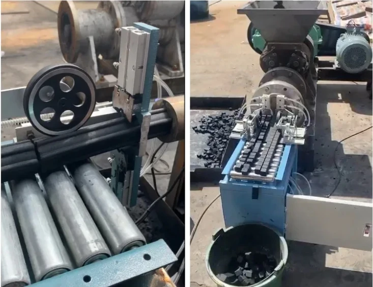 Charcoal Dust Briquette Extruding Machine Shisha Charcoal Briquette Machine Charcoal Powder Forming Machine