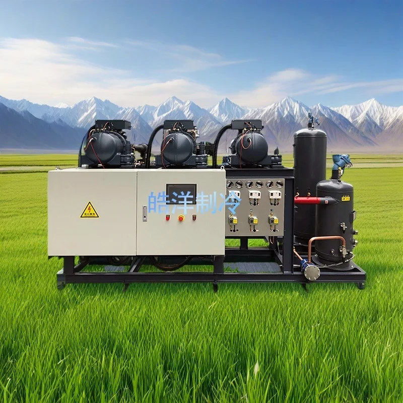 Hanbell RC2 Series Semi-Hermetic Screw Compressor RC2-230B Condensing Unit for Chiller