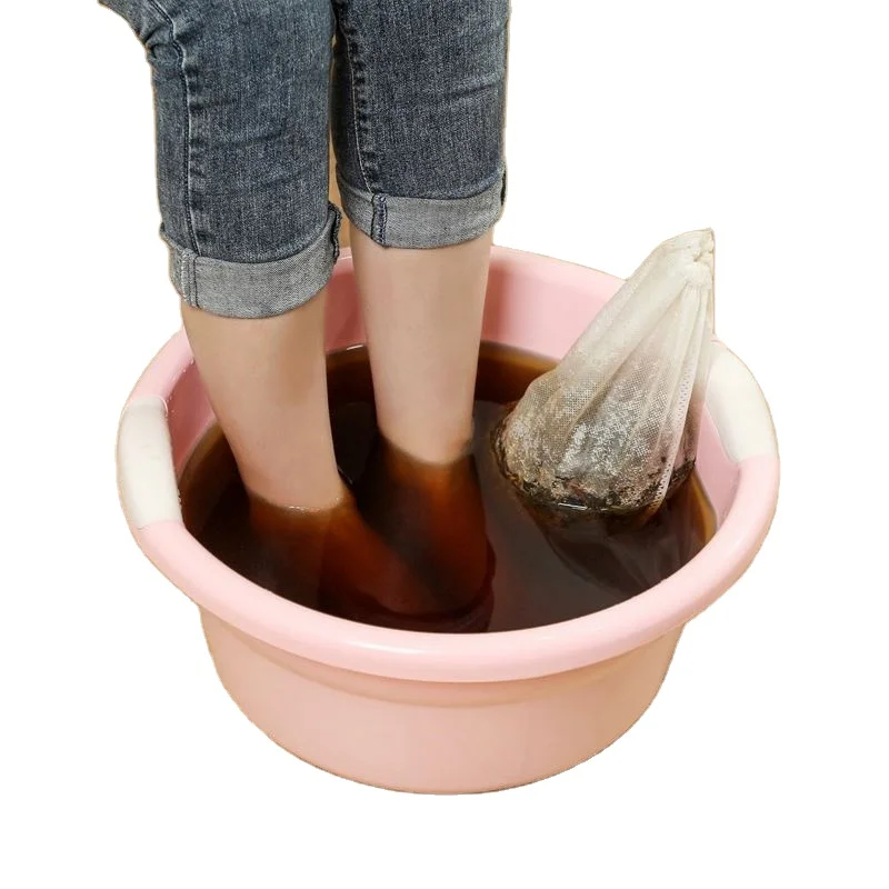 Non woven disposable thread drawing tea filter bag