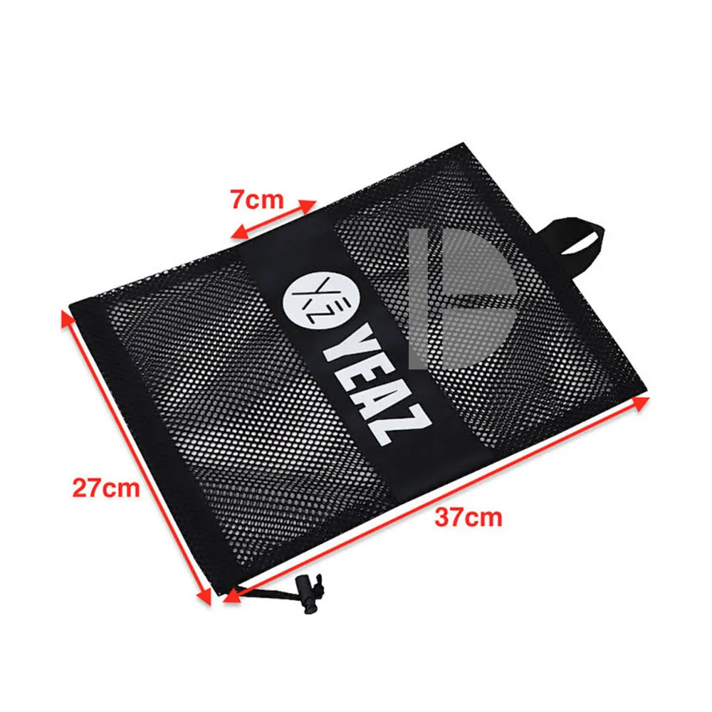 Customized Promotional Cinch Gym Sack bag Black Mesh Drawstring Backpack