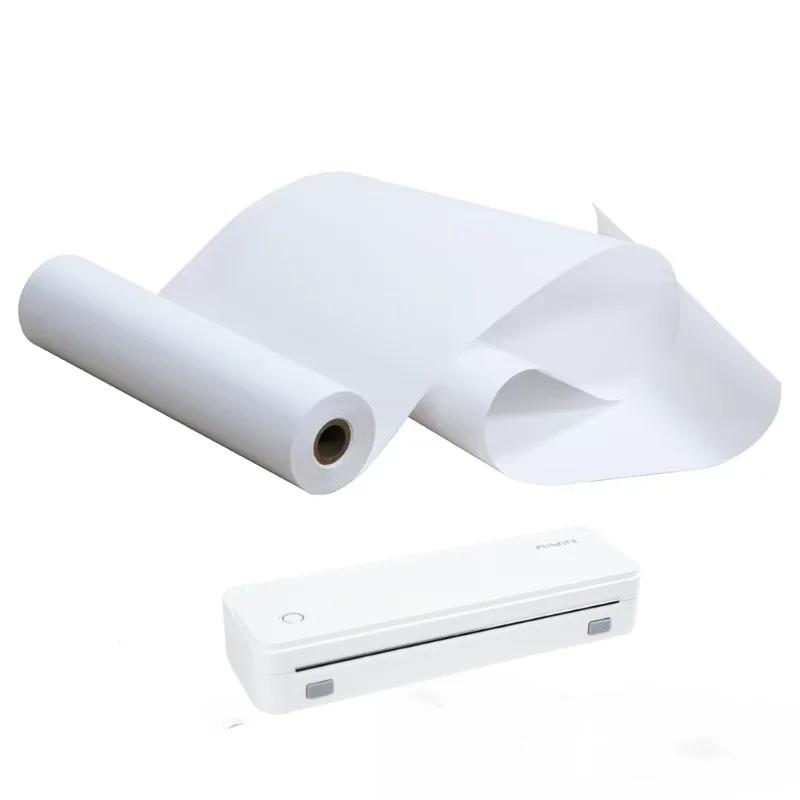 216mm x 6.4M Inkless Printing Paper  thermal paper roll use for A4 thermal printer