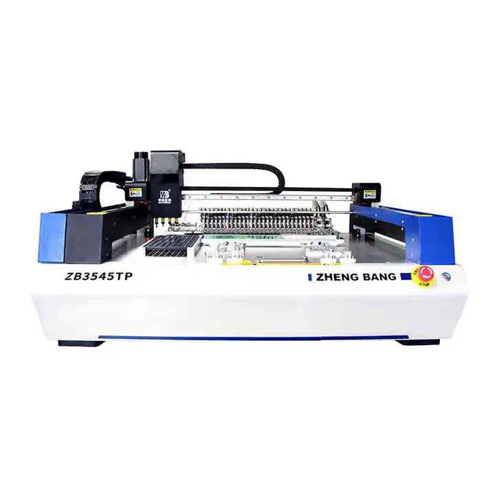 ZB3545TP SMT 4 Head Machine Desktop Small Pick And Place Machine Automatic Pcb Assembly Chip Mounter For 0402 0805 BGA Element