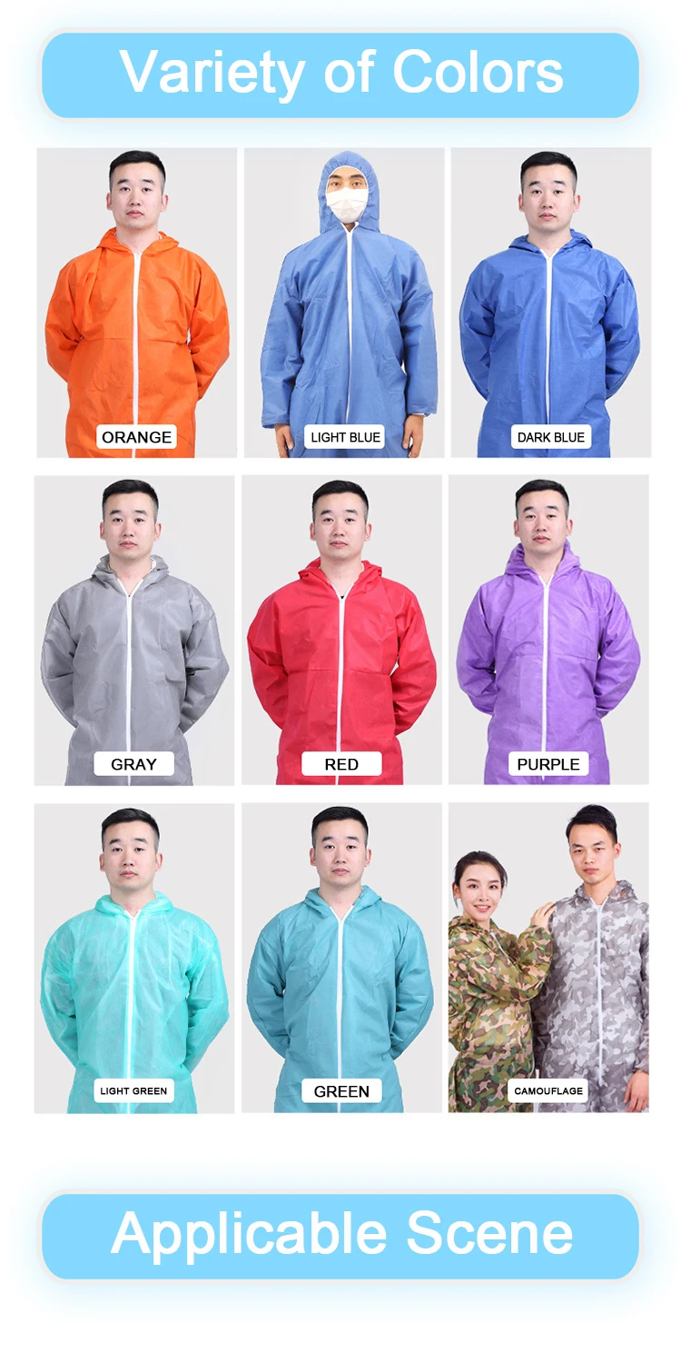Safety Equipment Coverall Sms Coveralls Protective Safety Gown Ppe Coverall