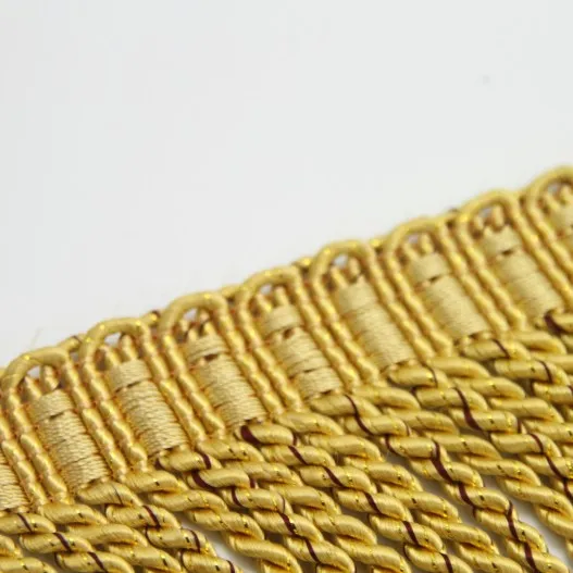 Hot Sale Wholesale Accept Custom Order Curtain Tassel Fringe For Curtains Trimmings