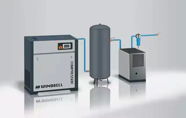 Manufacturer sells brand new 55kw 13bar oil-free air screw compressor rotary air compressor