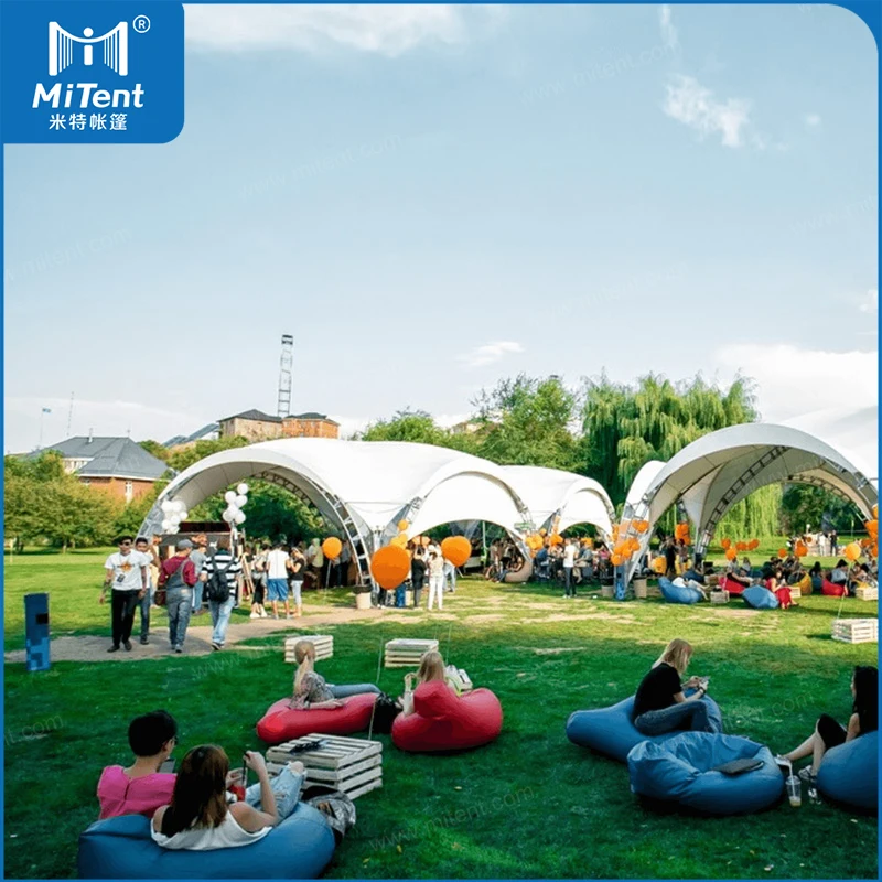 Strong Galvanized Steel Frame Tent for Promotion Advertising Event Outdoor Glamping Tent