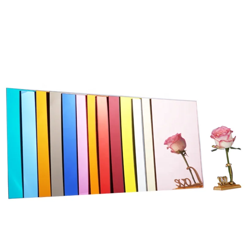  Wanzun 3mm Silver Mirror Perspex Sheet Color Plastic Cast