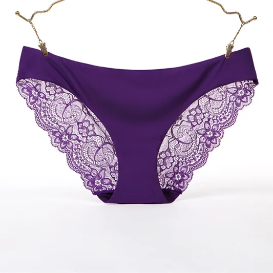 Wholesale hot women sexy leopard panty lace soft lingeries girls transparent knickers underwear