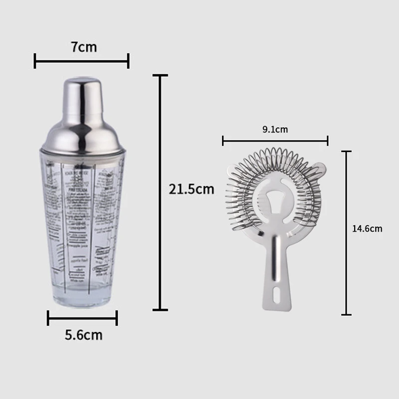 barware set 17 pcs bartender kit private label 304 stainless steel profesional cocktail shaker set with accessories