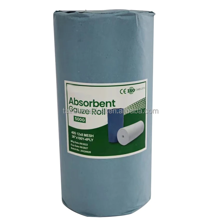 Flash Sale 3 Years Roll Material Class I Bleached Roll Gauze Ultraviolet Light Gauze Roll 90cm 120cm cotton gauze