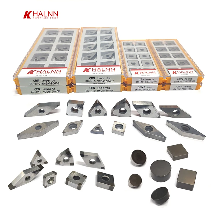 CNMN SNMN WNMN TNMN SCGN RCMV VNMN Quality Factory hard turning HRC58 hardened steel PCBN blade