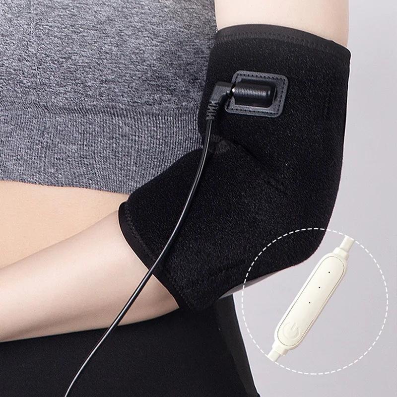 Портативное зарядное устройство EMAF, электронный тепловой аппарат, терапевтическая нагревательная подушка для локтя с регулируемой температурой