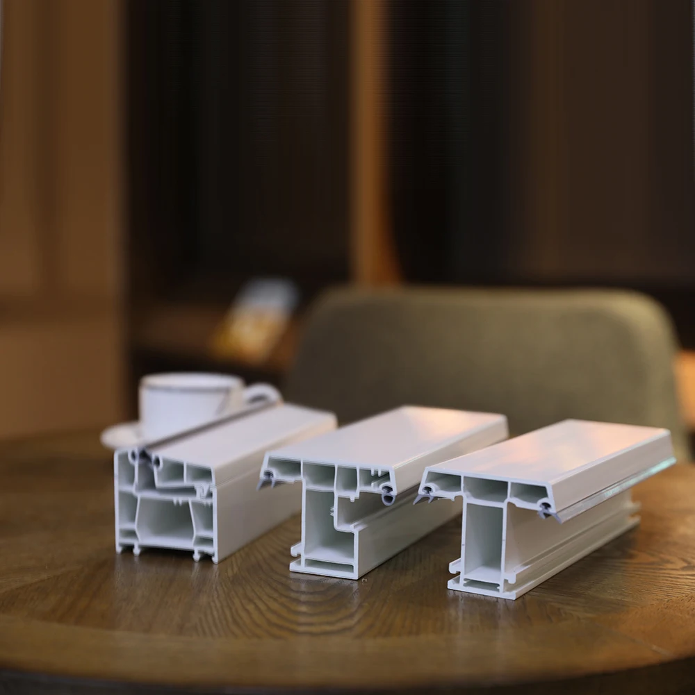 Cheap Price Window uv protected extrusion pvc plastic profile with Frame Door Foshan upvc Profile Plastic Profles for Sa