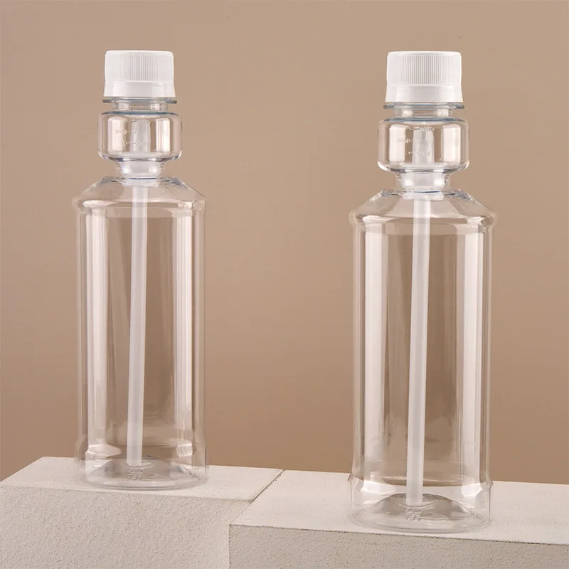 Cheap Price New 250ml PET Bottles Cosmetics Mouthwash Plastic Mouthwash Squeeze Bottle With Graduated Scale