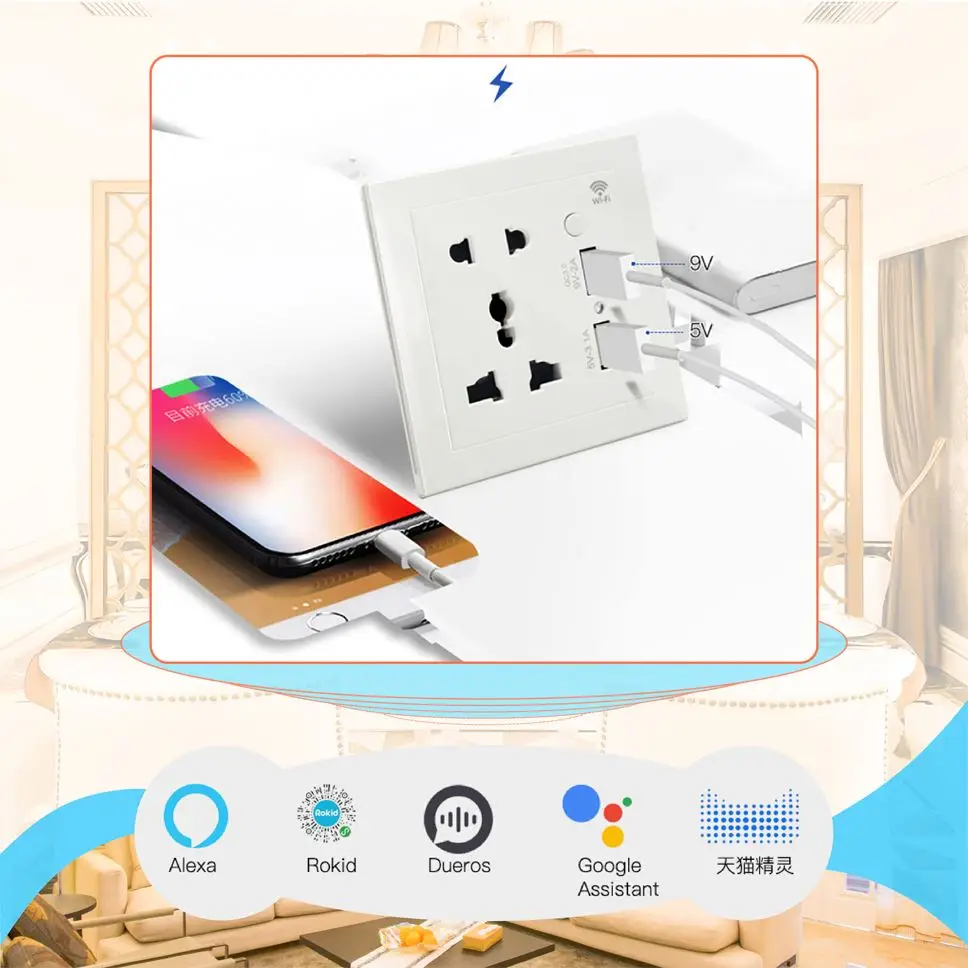Оптовая продажа удлинитель с Usb-разъемом для умного