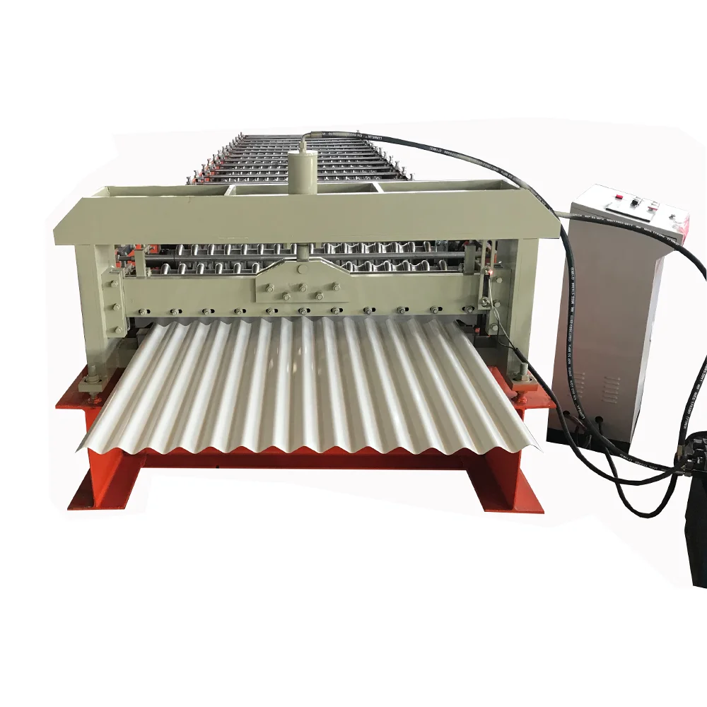 Hot sale Steel Metal Roofing Glazed Corrugated Tile Roofing Sheet Cold Roll Forming Making Machine