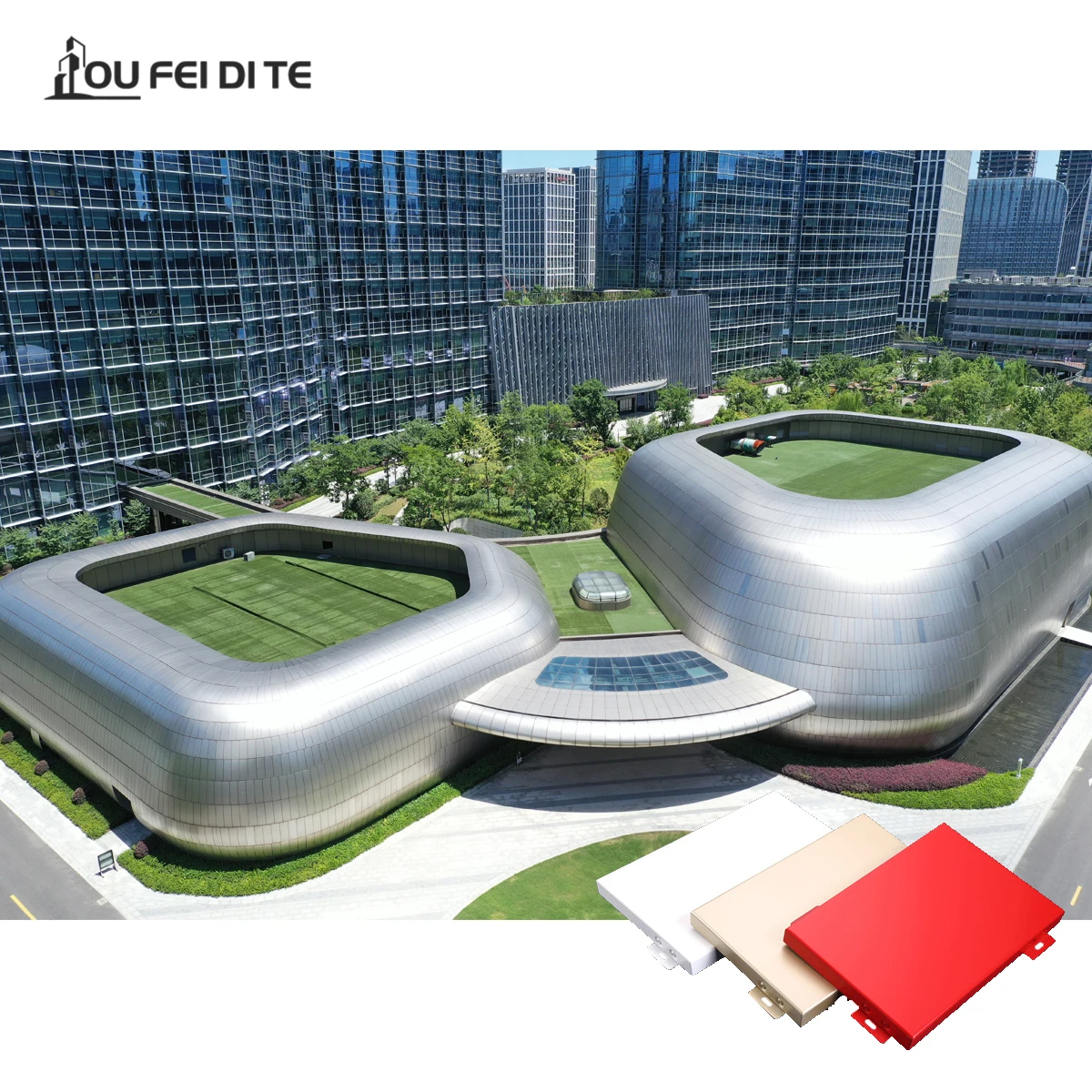 Индивидуальный дизайн, прочные нематизированные занавески для стен, занавески, алюминиевые панели, внешние здания, фасад