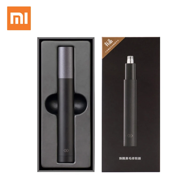 Мини-Триммер Xiaomi Youpin HN1 для носа портативная Бритва волос в ушах носу машинка стрижки электробритва водонепроницаемый Безопасный Очиститель