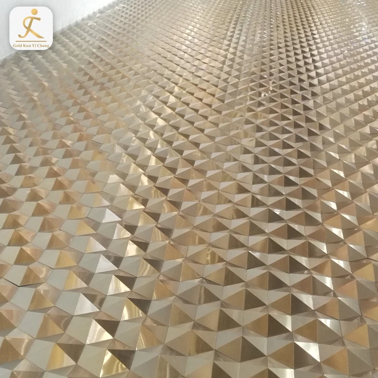 Thin Decorative Design Metal Steel Sheets Bronze 4X8 Super Laser Cutting Stainless Steel Metal Sheet